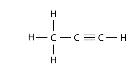Propyne Formula & Structure .